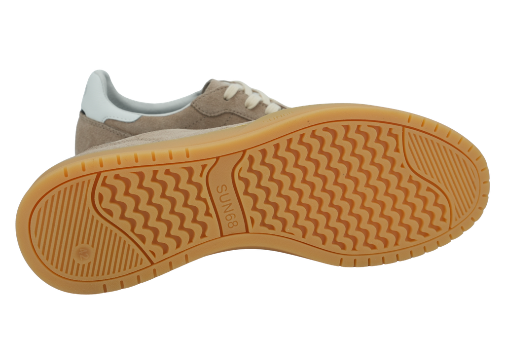 SUN68 - BASKETS "CALIFORNIA SUN" SUÈDES BEIGES
