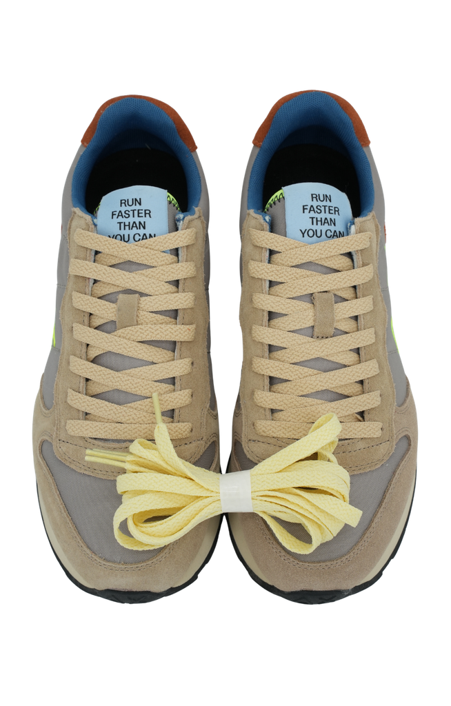 SUN68 - BASKETS "TOM MULTICOLOR" MARRONS