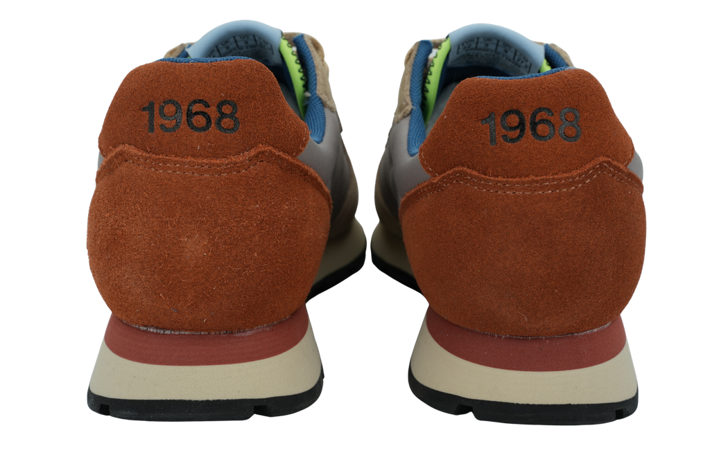 SUN68 - BASKETS "TOM MULTICOLOR" MARRONS