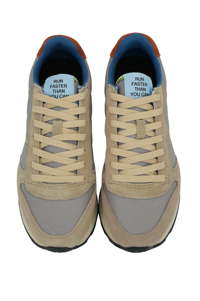 SUN68 - BASKETS "TOM MULTICOLOR" MARRONS