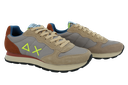 SUN68 - BASKETS "TOM MULTICOLOR" MARRONS