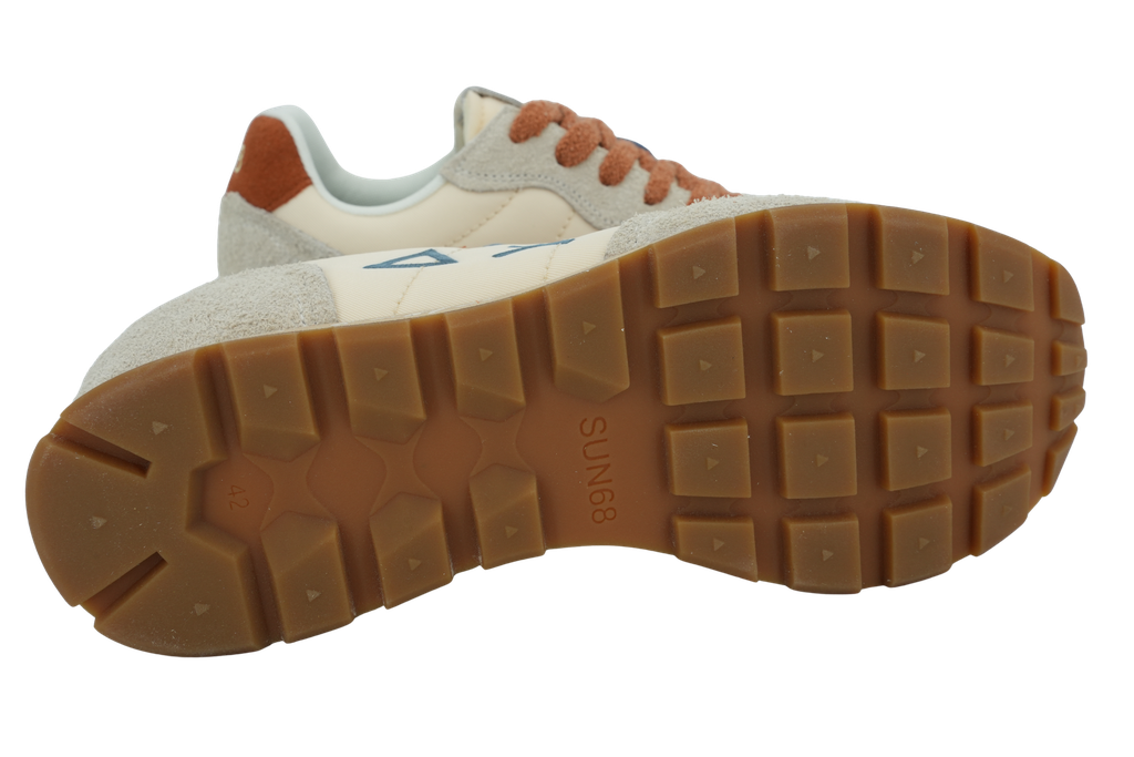 SUN68 - BASKETS "TOM VINTAGE" BEIGES