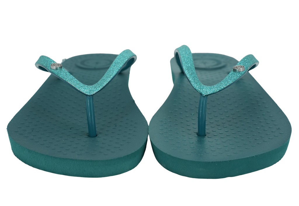ISOTONER - TONGS "EVERYWEAR" VERTES
