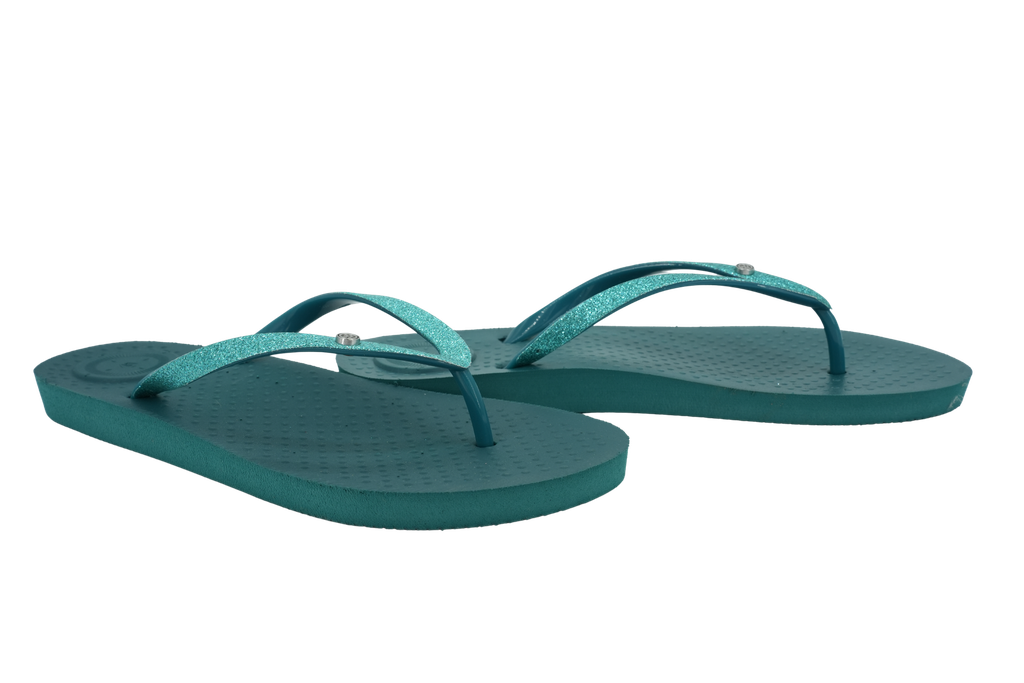 ISOTONER - TONGS "EVERYWEAR" VERTES