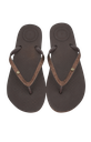 ISOTONER - TONGS "EVERYWEAR" MARRONS