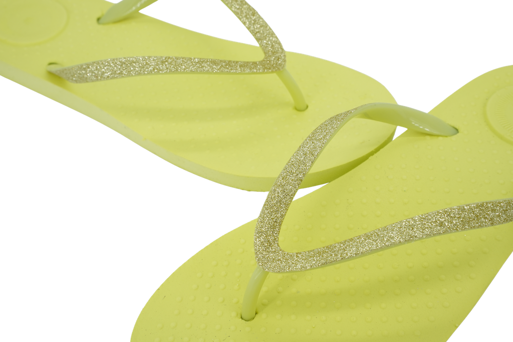 ISOTONER - TONGS "EVERYWEAR" JAUNES