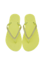 ISOTONER - TONGS "EVERYWEAR" JAUNES