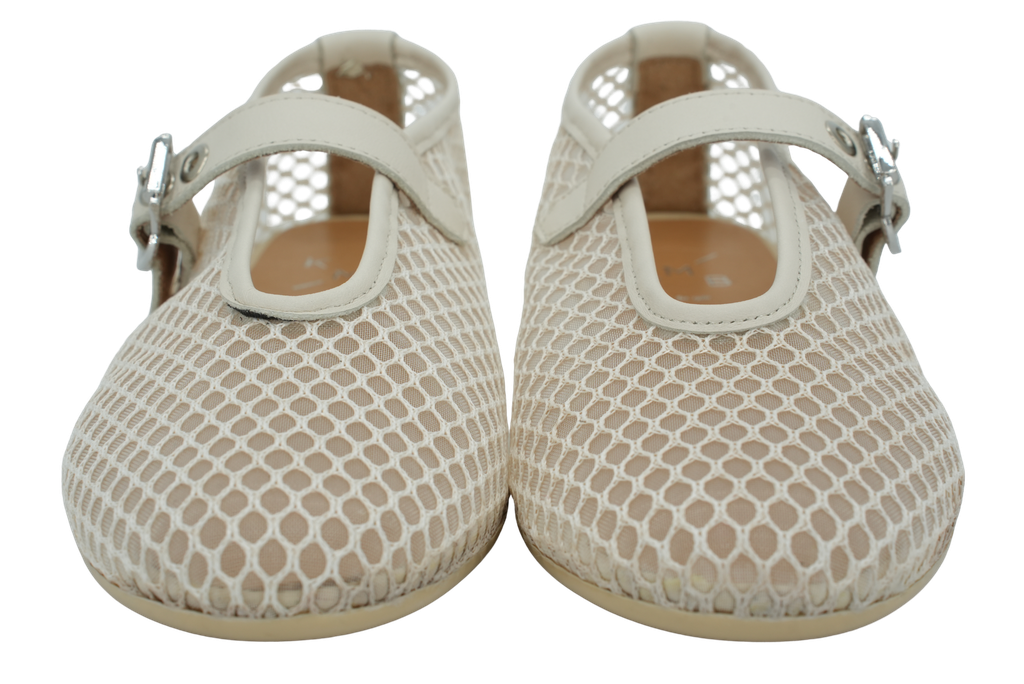 KMB - BALLERINES MESH BEIGES