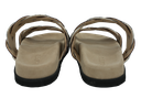 MARUTI - SANDALES MARRONS ET BEIGES DEUX BRIDES
