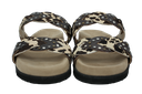 MARUTI - SANDALES MARRONS ET BEIGES DEUX BRIDES