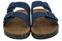 ISOTONER - SANDALES DOUBLES BRIDES BLEUES