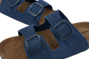 ISOTONER - SANDALES DOUBLES BRIDES BLEUES
