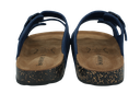ISOTONER - SANDALES DOUBLES BRIDES BLEUES