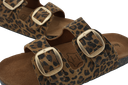 ISOTONER - SANDALES DOUBLES BRIDES LÉOPARDS