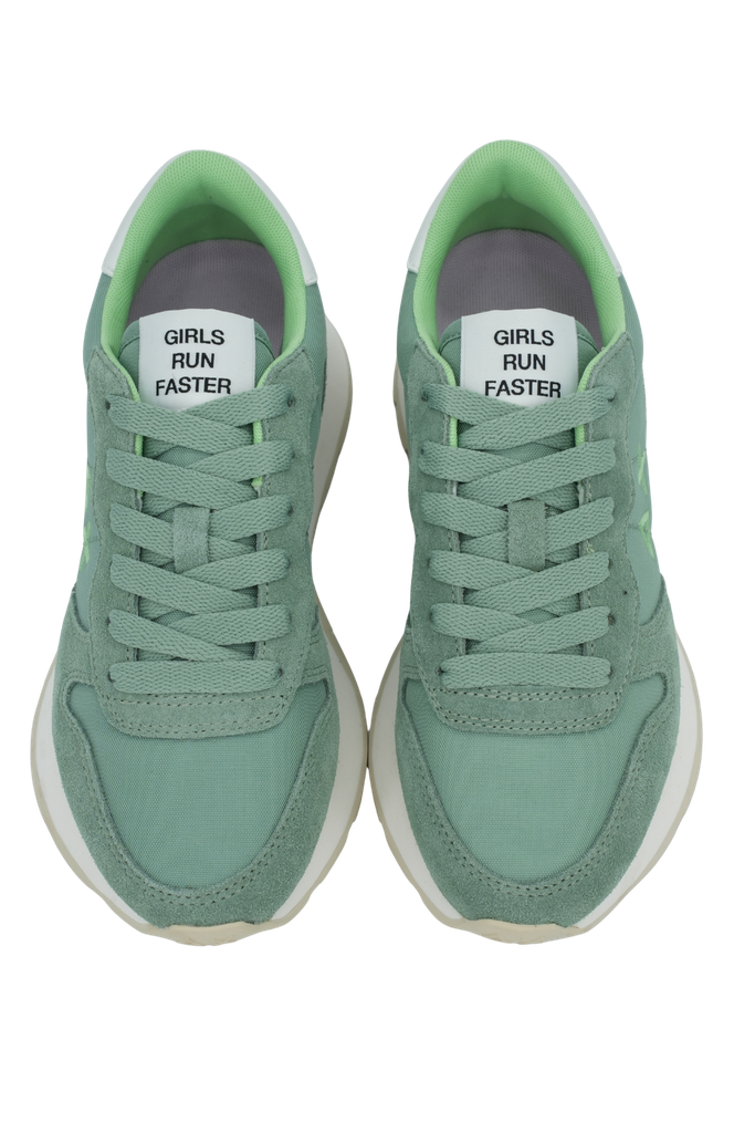 SUN68 - BASKETS "ALLY SOLID" VERTES