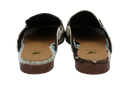 BOBBIES - MULES "EMY" BLANCS ET BRUNS