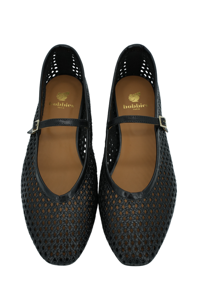 BOBBIES - BALLERINES "MAYA" NOIRES