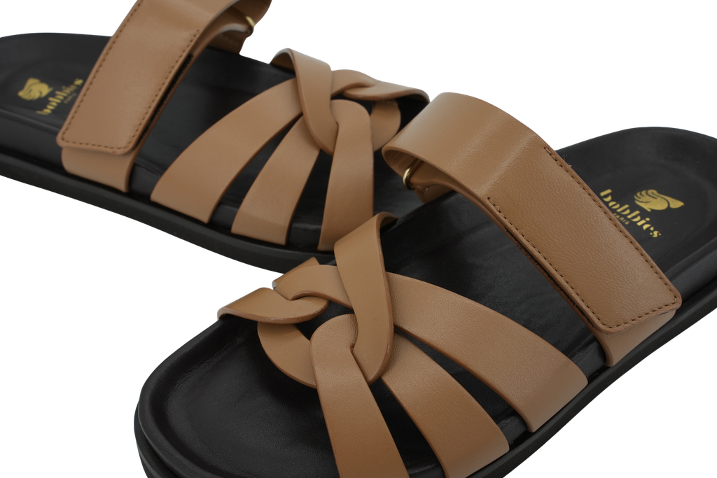 BOBBIES - SANDALES "ATLAS" BEIGES