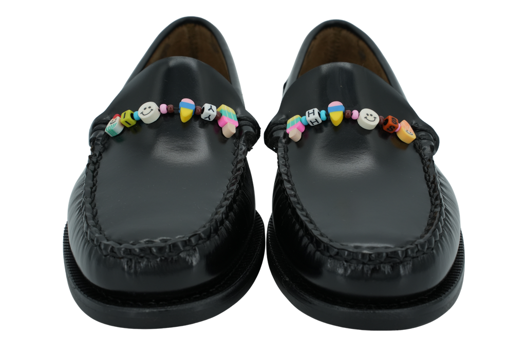 SEBAGO - MOCASSINS "FRANK BEADS" NOIRS