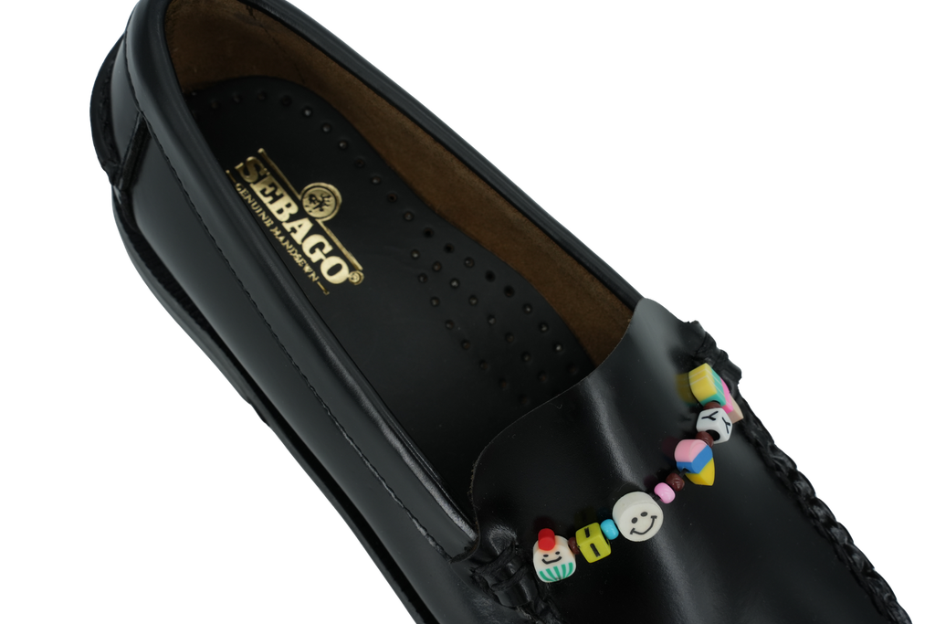 SEBAGO - MOCASSINS "FRANK BEADS" NOIRS