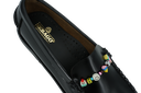 SEBAGO - MOCASSINS "FRANK BEADS" NOIRS
