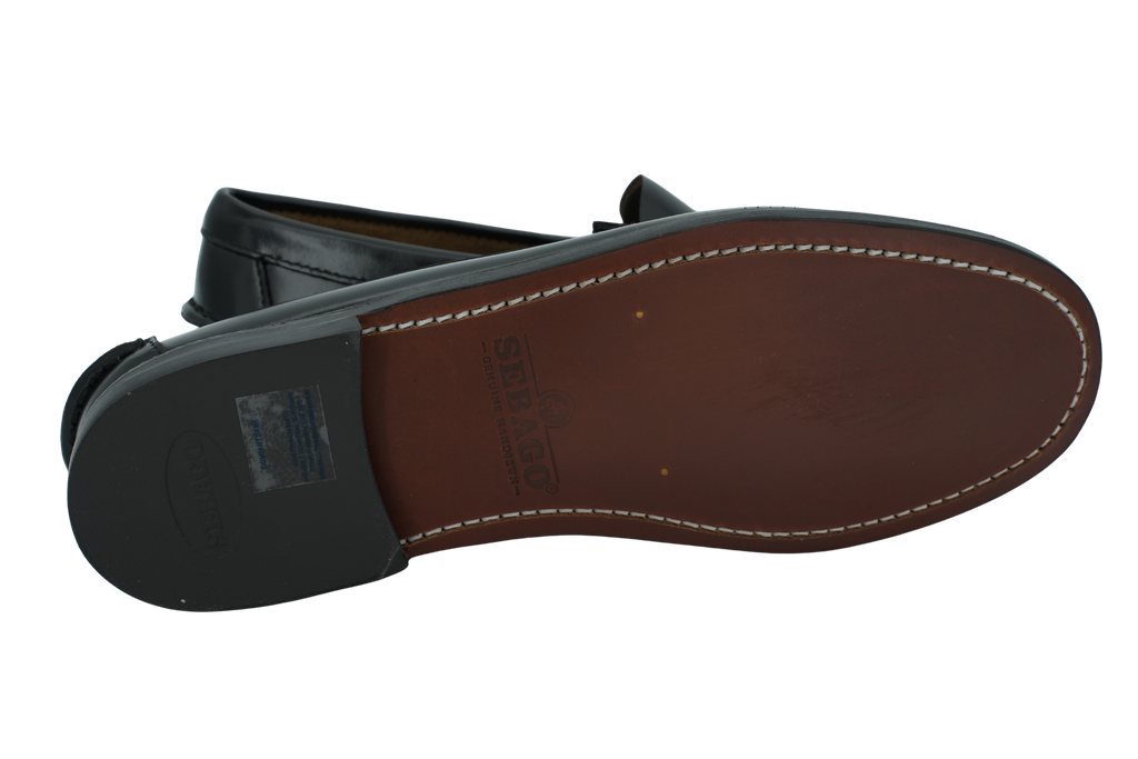 SEBAGO - MOCASSINS "FRANK BEADS" NOIRS