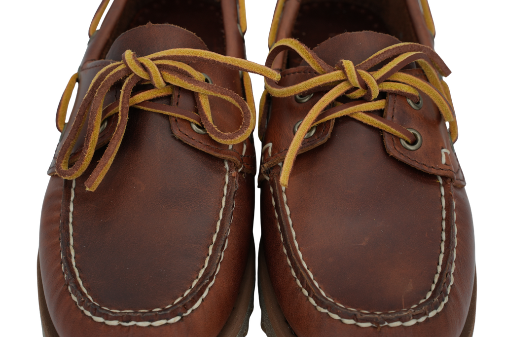 SEBAGO - MOCASSINS "RANGER WAXY" COGNACS