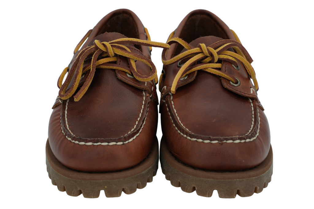 SEBAGO - MOCASSINS "RANGER WAXY" COGNACS