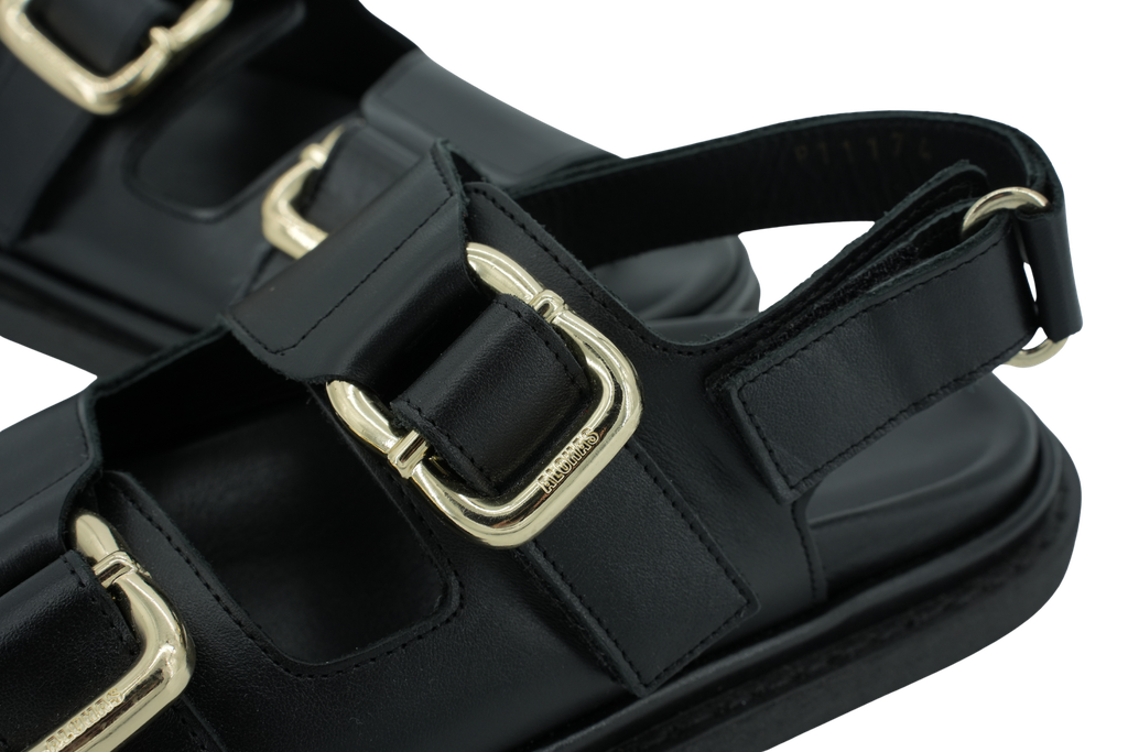 ALOHAS - SANDALES "HARPER" NOIRES