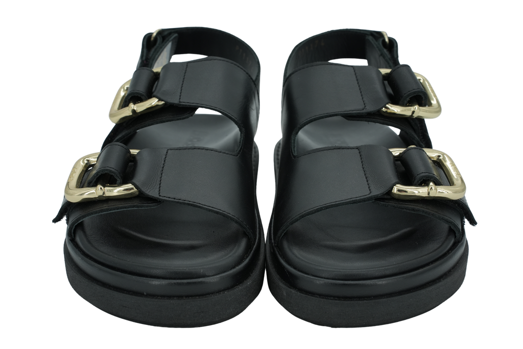 ALOHAS - SANDALES "HARPER" NOIRES