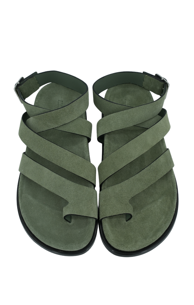 ALOHAS - SANDALES "TIDE" VERTES MENTHES