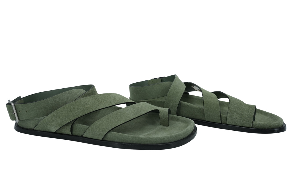 ALOHAS - SANDALES "TIDE" VERTES MENTHES