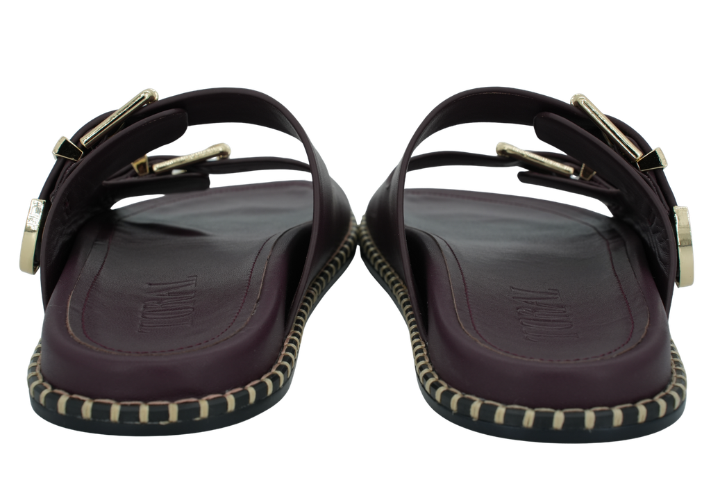 TORAL - SANDALES "HIDRA" BORDEAUX