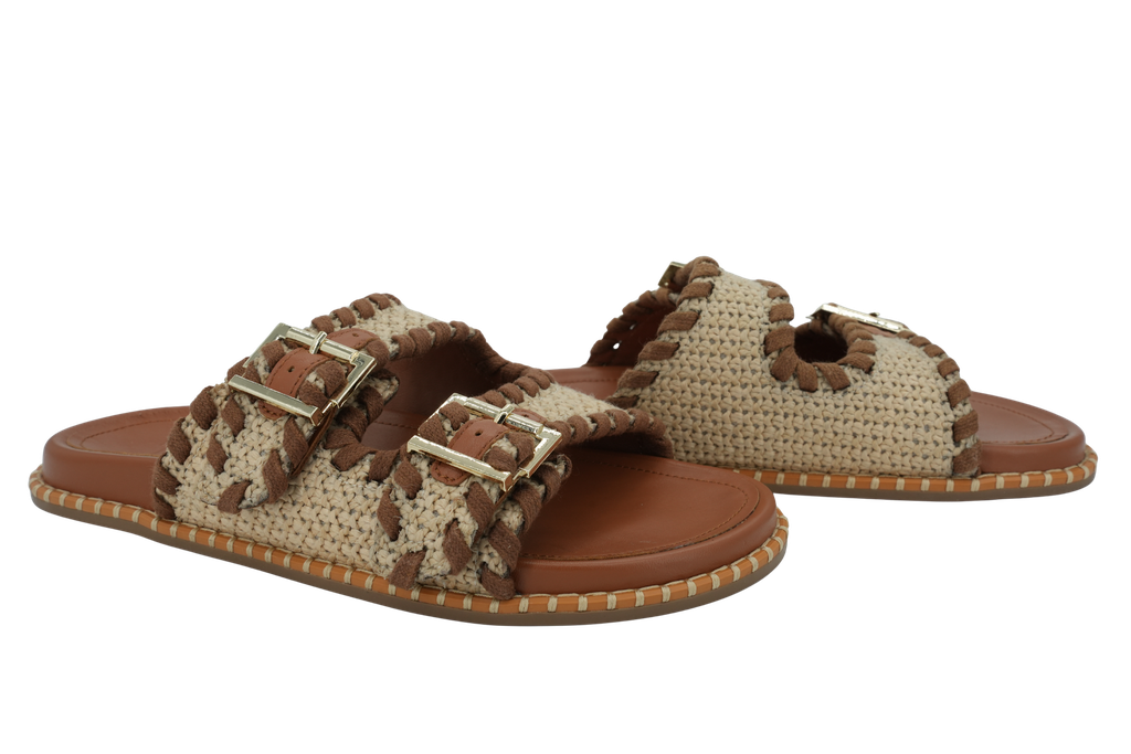 TORAL - SANDALES "HAZEL" RAFIAS BEIGES