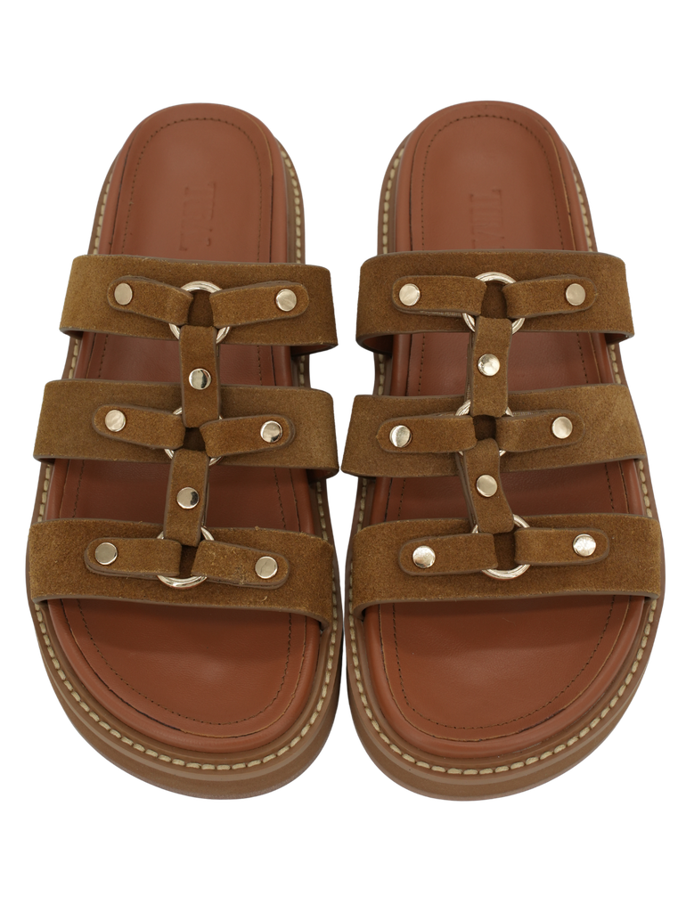 TORAL - SANDALES "JULIETA" COGNACS