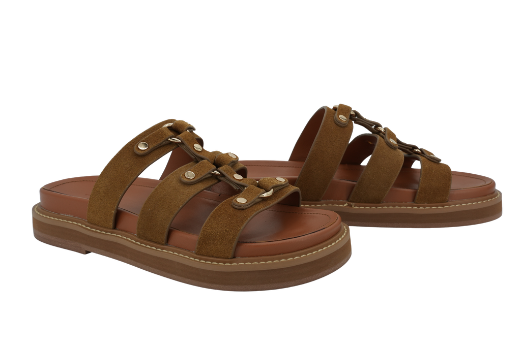 TORAL - SANDALES "JULIETA" COGNACS