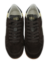 BOAX - BASKETS "TRACK" MARRONS ET DORÉES