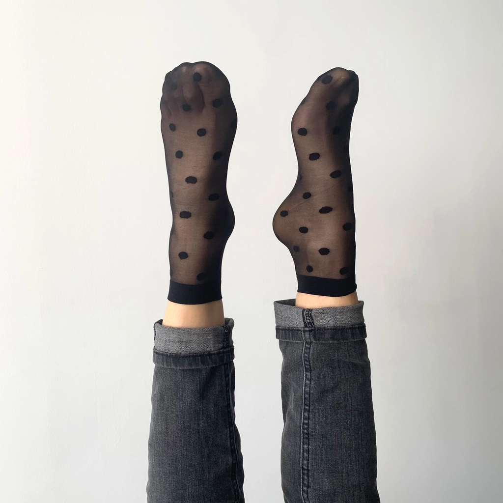 SOCKETTE - CHAUSSETTES "FLORENCE" CHAIR ET NOIRE