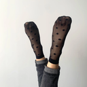 SOCKETTE - CHAUSSETTES "FLORENCE" CHAIR ET NOIRE