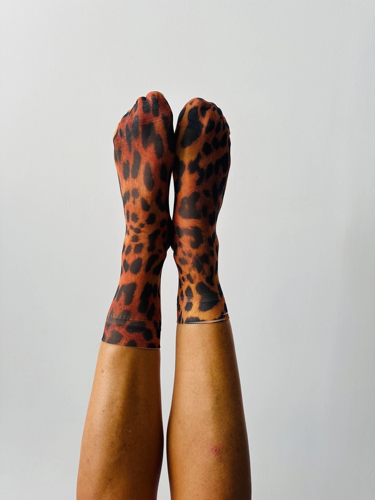 SOCKETTE - CHAUSSETTES "TEDDIE" TIGRES