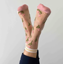 SOCKETTE - CHAUSSETTES "CAMELIA" PETITES TULIPES