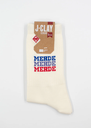 JCLAY - CHAUSSETTES "MERDE"