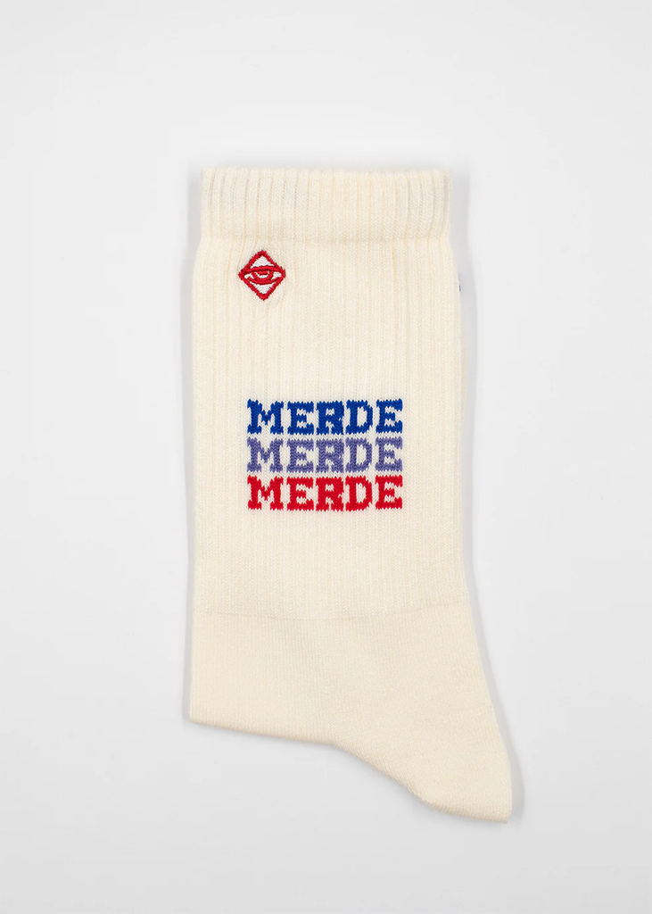 JCLAY - CHAUSSETTES "MERDE"