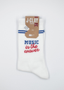 JCLAY - CHAUSSETTES "MUSIC IT THE ANSWER"