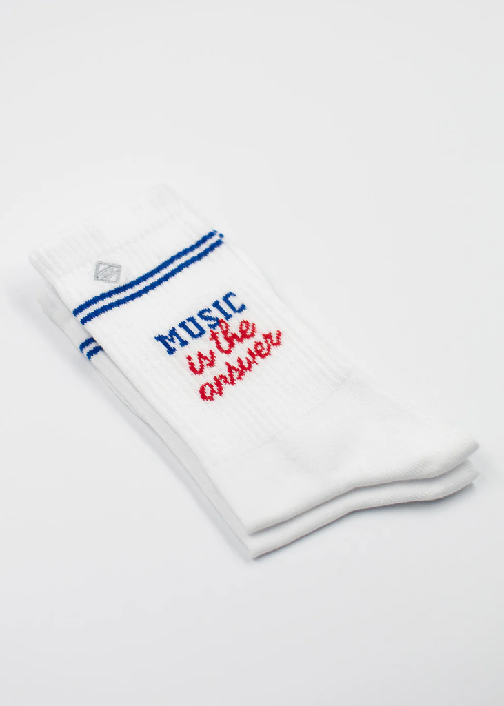 JCLAY - CHAUSSETTES "MUSIC IT THE ANSWER"