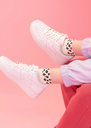 JCLAY - CHAUSSETTES COURTES "LEOPARD"