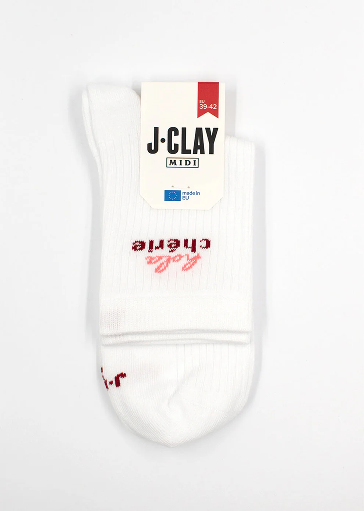 JCLAY - CHAUSSETTES MI-HAUTE "HOLA CHERIE"