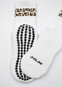 JCLAY - CHAUSSETTES GRIP "LEOPARD"