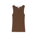 CATWALK JUNKIE - TOP MARRON COL ROND