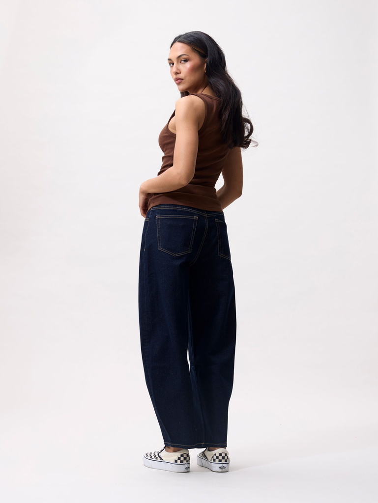 CATWALK JUNKIE - TOP MARRON COL ROND